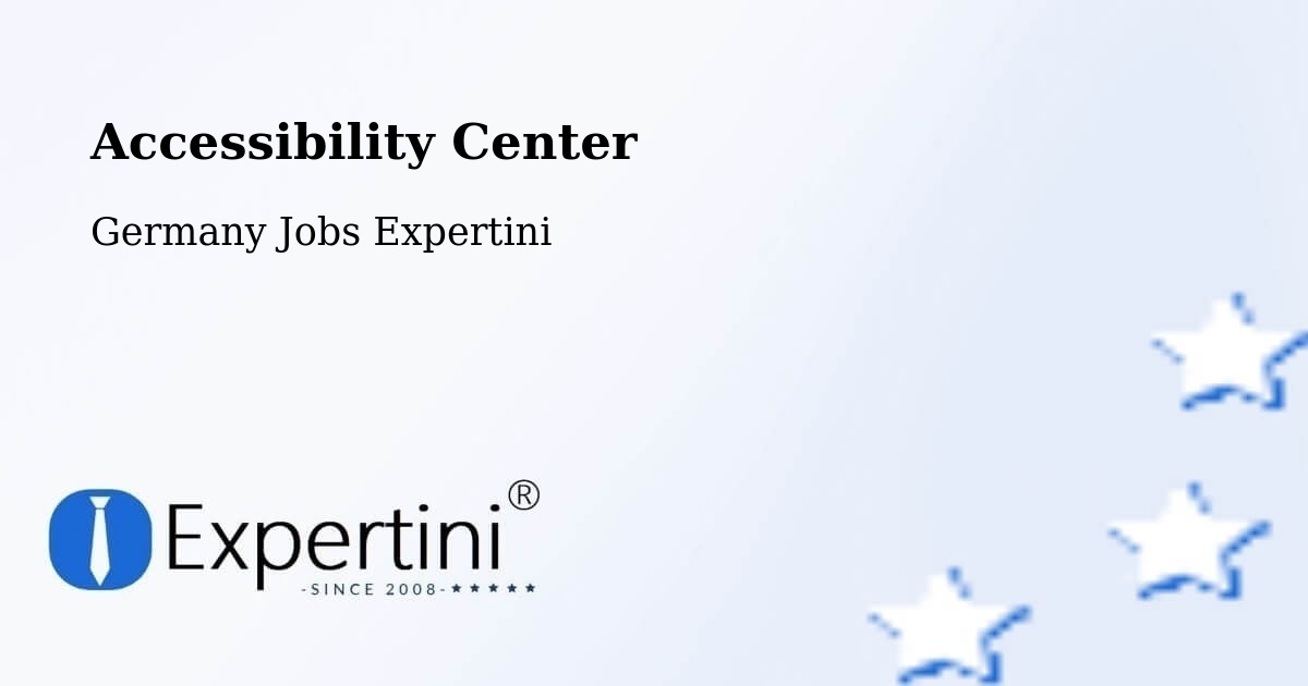 Accessibility Statement – Parsberg - Germany Jobs Expertini